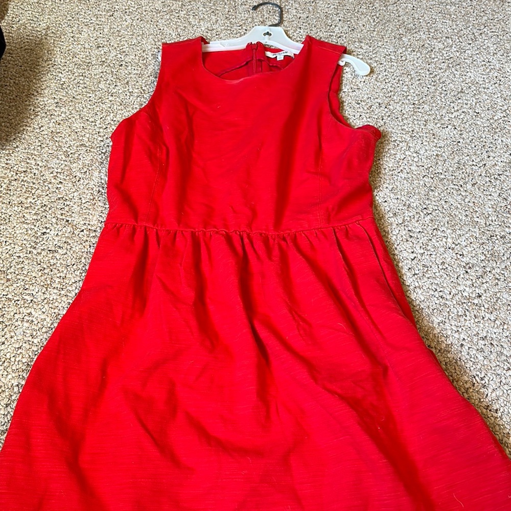 Red Madewell Dress size L